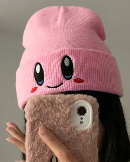 Czapka damska z zabawnym motywem