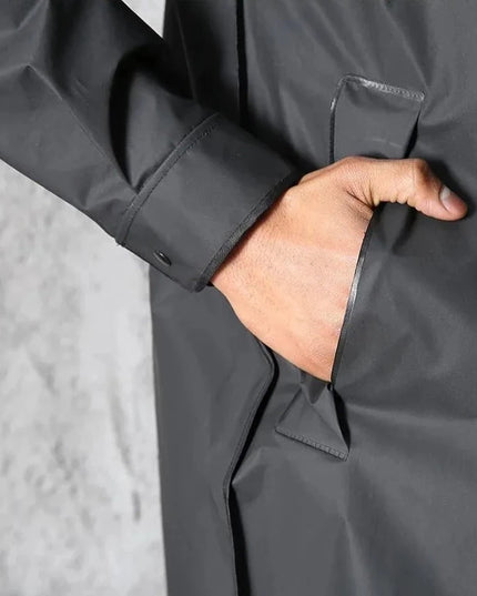 Męska stylowa kurtka przeciwdeszczowa