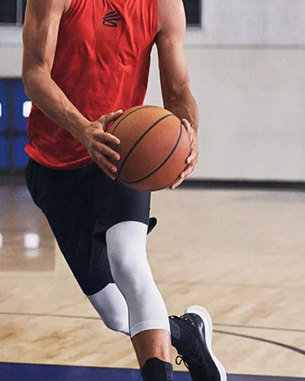 Sportowe legginsy męskie o długości 3/4