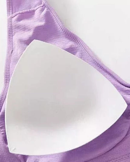 Sportowy biustonosz plus size z wyjmowanymi miseczkami