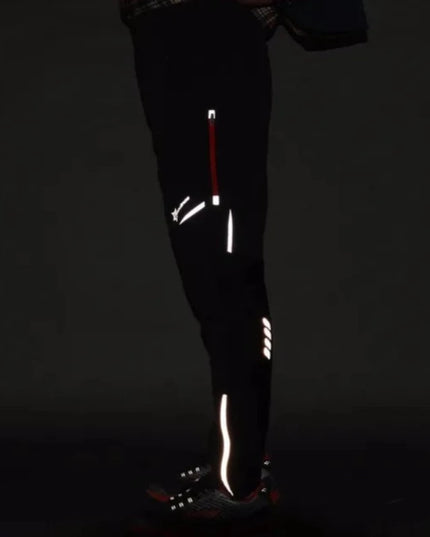 Sportowe dresy męskie dopasowane z odblaskami