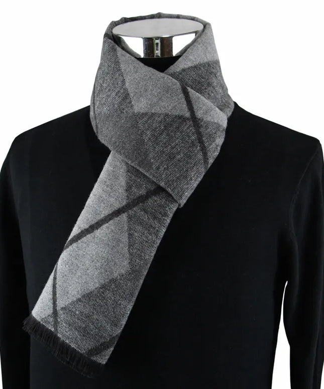 Szalik męski elegancki na zimę