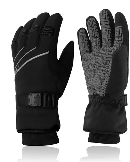 Rękawiczki męskie ciepłe i wodoodporne