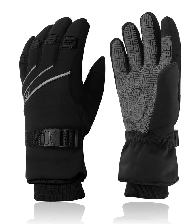 Rękawiczki męskie ciepłe i wodoodporne