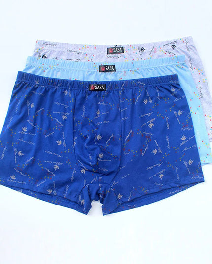 Bokserki męskie we wzorki 6 par