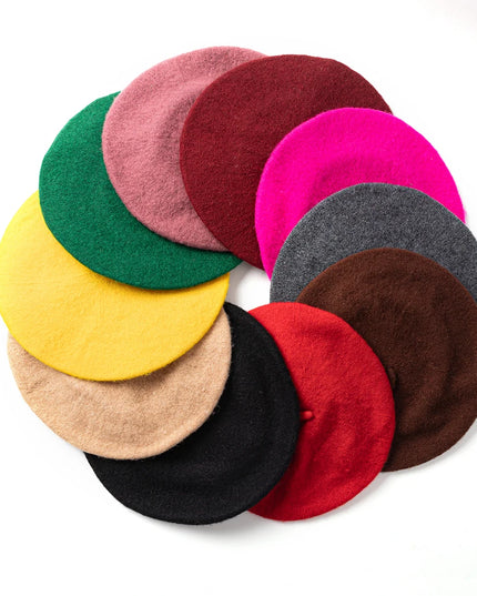 Czapka damska typu beret