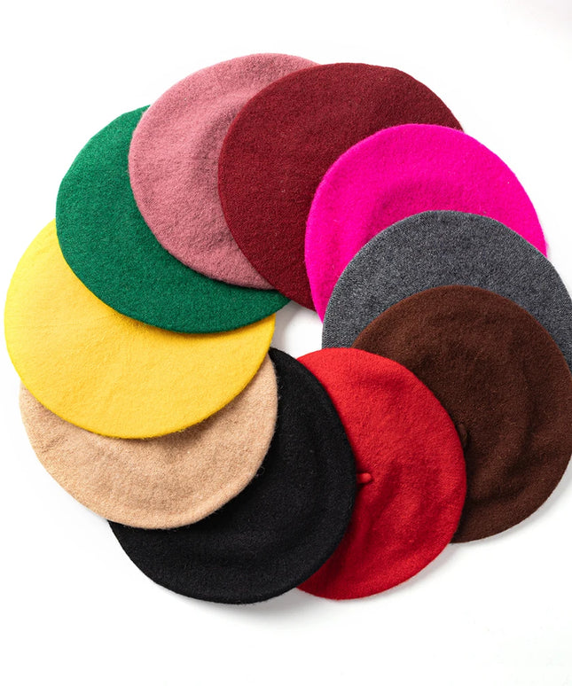 Czapka damska typu beret