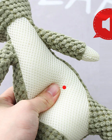 Pluszowa zabawka dla psa – miękka maskotka do żucia i aportowania dla szczeniaka