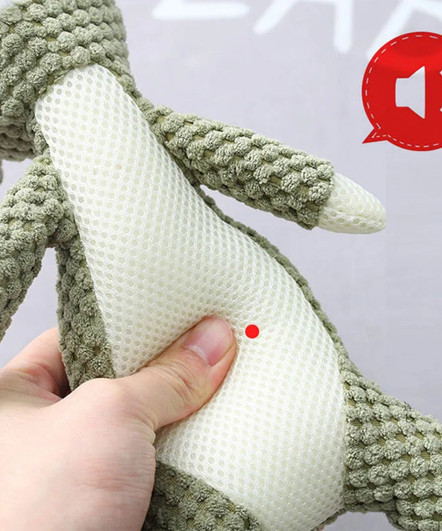 Pluszowa zabawka dla psa – miękka maskotka do żucia i aportowania dla szczeniaka