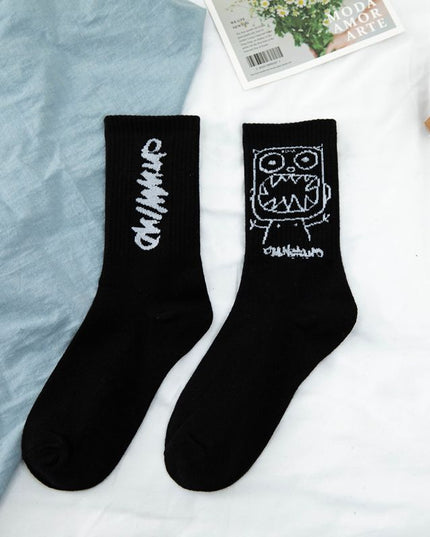 Skarpetki męskie za kostkę z modnymi nadrukami