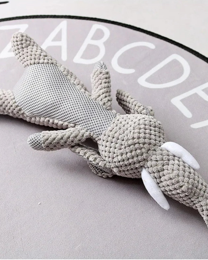 Pluszowa zabawka dla psa – miękka maskotka do żucia i aportowania dla szczeniaka