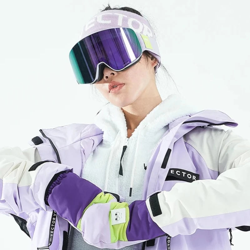 Rękawiczku unisex dwupalczaste na narty
