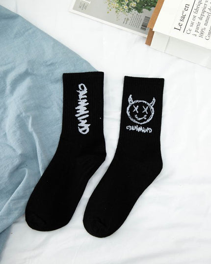 Skarpetki męskie za kostkę z modnymi nadrukami