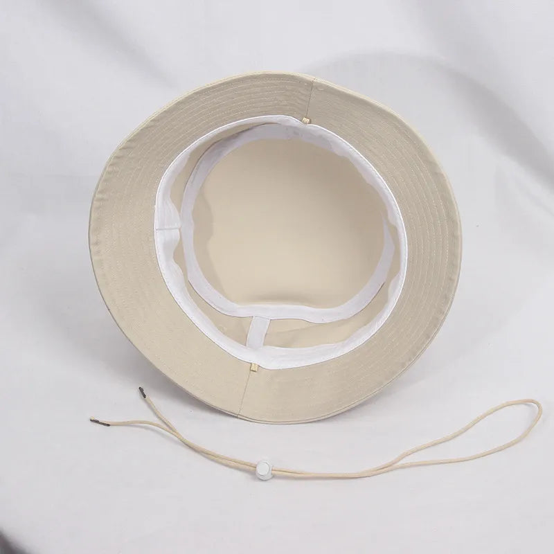 Czapka męska typu bucket ze sznurkami