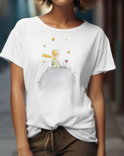Damski t-shirt z motywem Małego Księcia