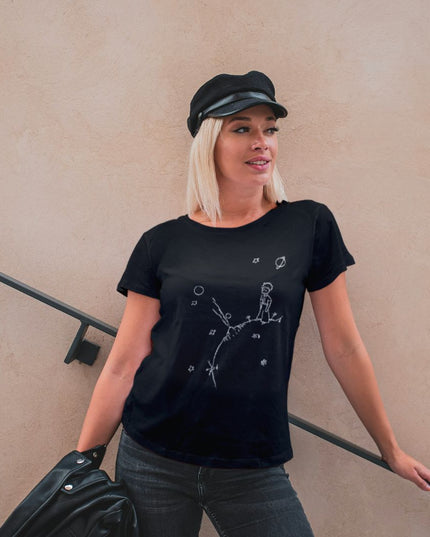 Damski T-shirt Mały Książę