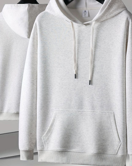 Męska bluza z kapturem z bawełną