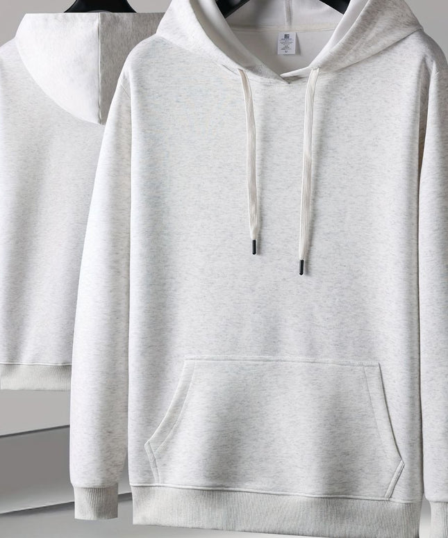 Męska bluza z kapturem z bawełną