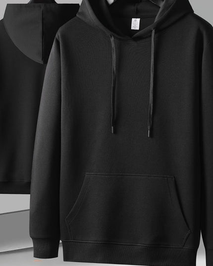 Męska bluza z kapturem z bawełną