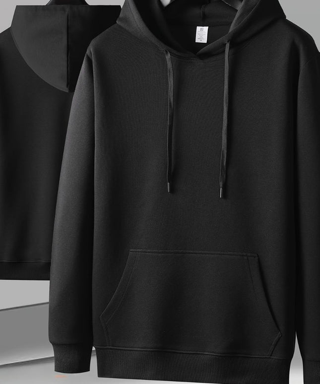 Męska bluza z kapturem z bawełną