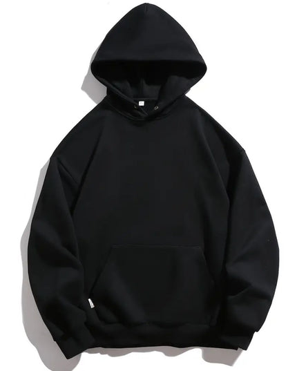 Męska bluza z kapturem klasyczna z bawełną