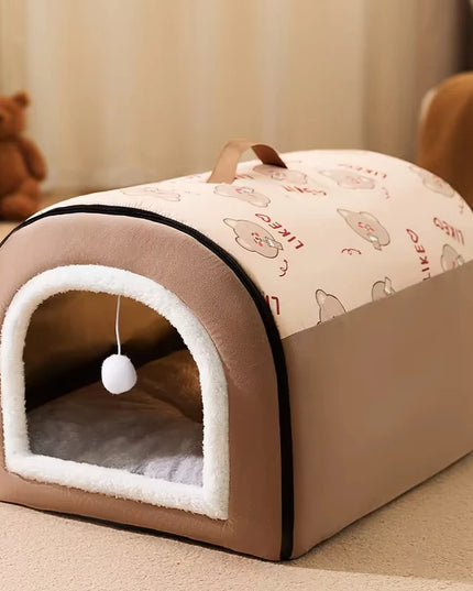 Legowisko dla psa w kształcie domku