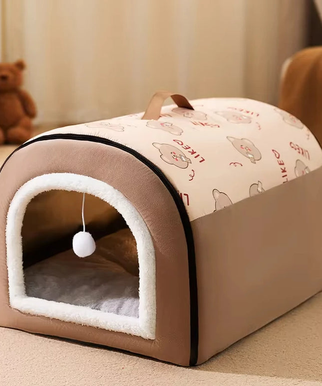 Legowisko dla psa w kształcie domku