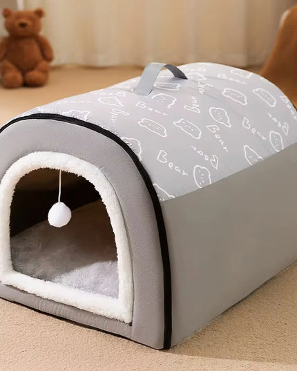 Legowisko dla psa w kształcie domku