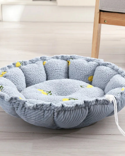 Legowisko dla psa z regulowanym kształtem