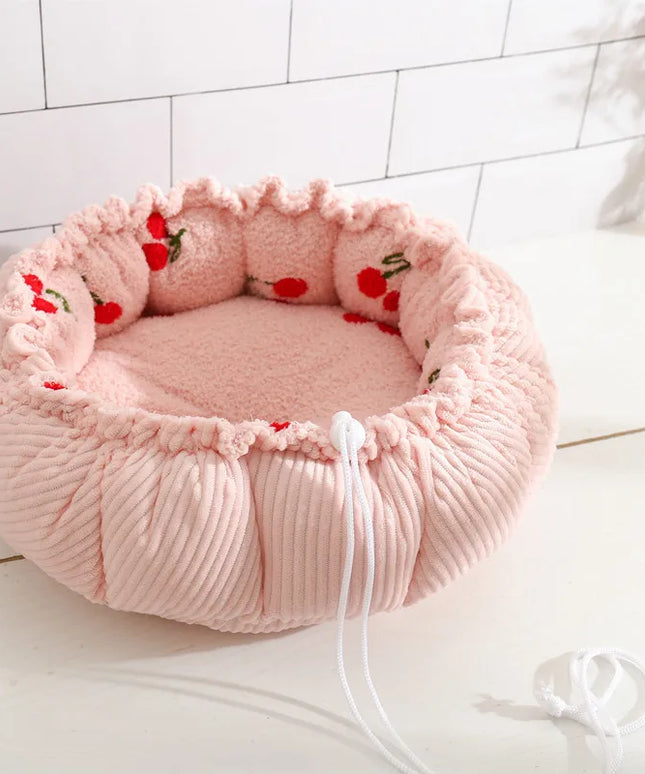 Legowisko dla psa z regulowanym kształtem