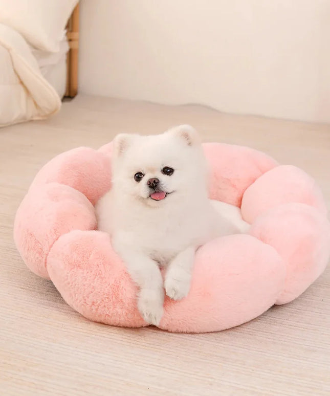 Legowisko dla psa w kształcie kwiatka