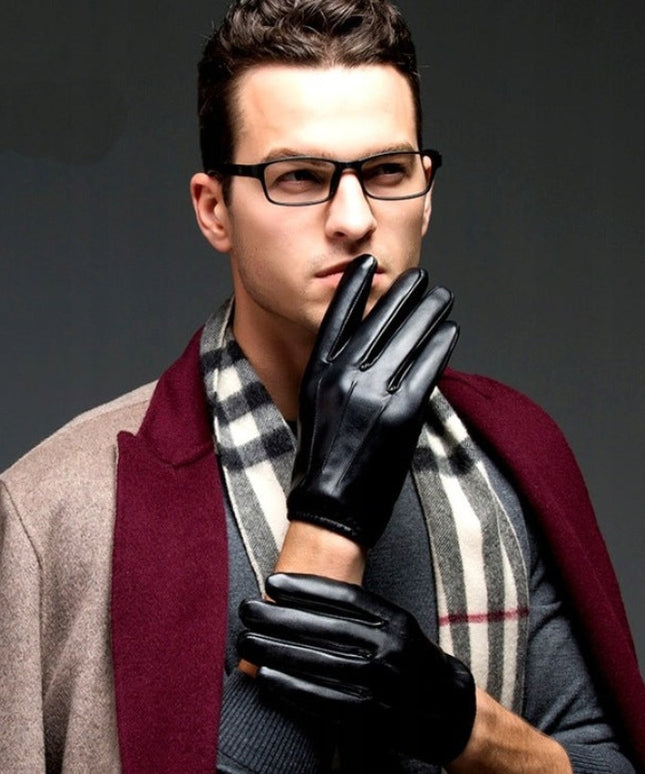 Rękawiczki męskie z ociepleniem