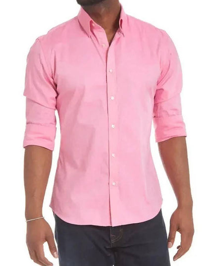 Dopasowana męska koszula zapinana na suwak