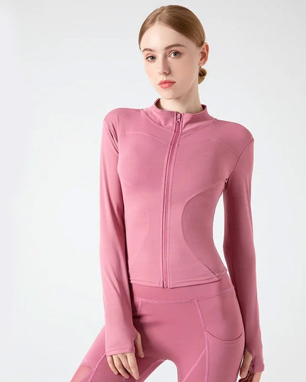 Sportowa bluza damska rozsuwana o dopasowanym kroju