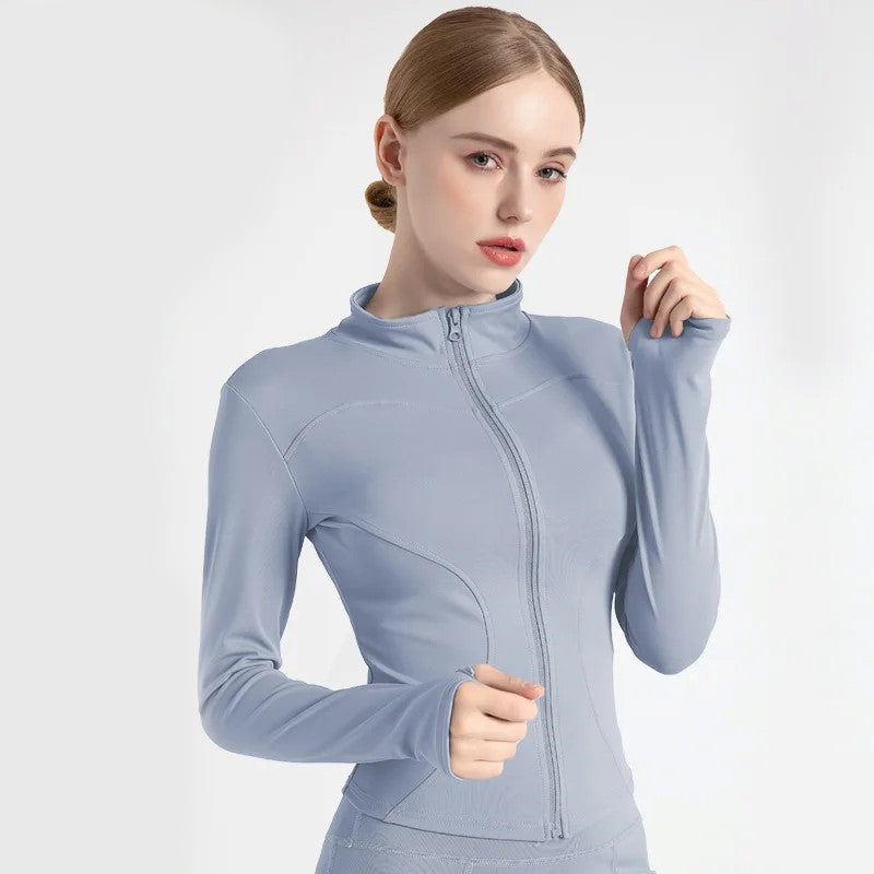 Sportowa bluza damska rozsuwana o dopasowanym kroju