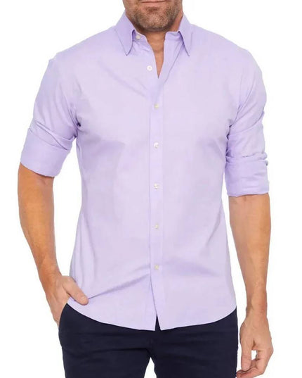 Dopasowana męska koszula zapinana na suwak