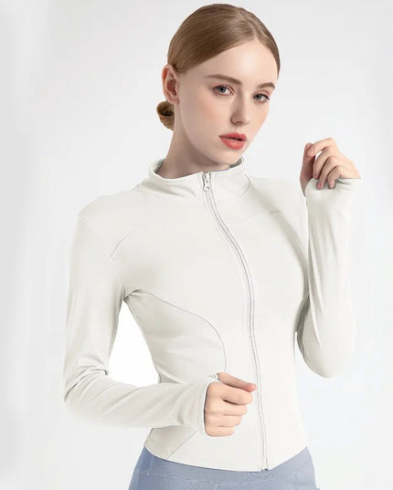 Sportowa bluza damska rozsuwana o dopasowanym kroju