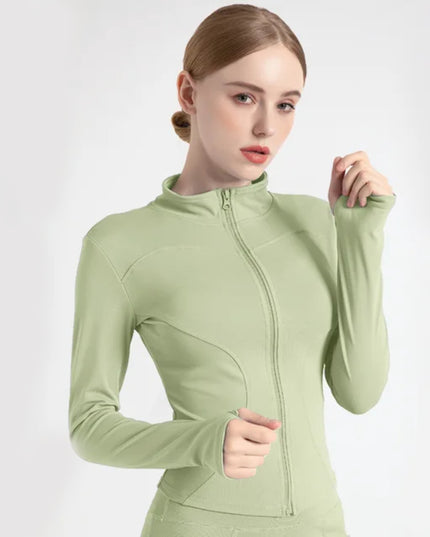 Sportowa bluza damska rozsuwana o dopasowanym kroju