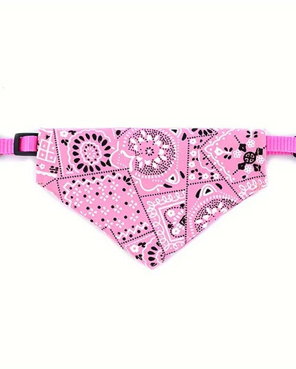 Obroża dla psa z motywem bandanki