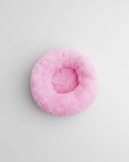 Okrągłe, pluszowe legowisko dla psa