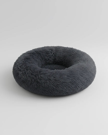Okrągłe, pluszowe legowisko dla psa