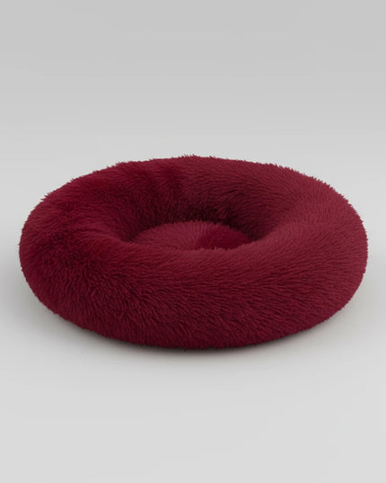 Okrągłe, pluszowe legowisko dla psa
