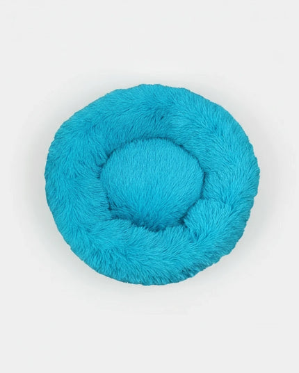 Okrągłe, pluszowe legowisko dla psa