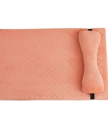 Pluszowe legowisko dla psa z poduszką