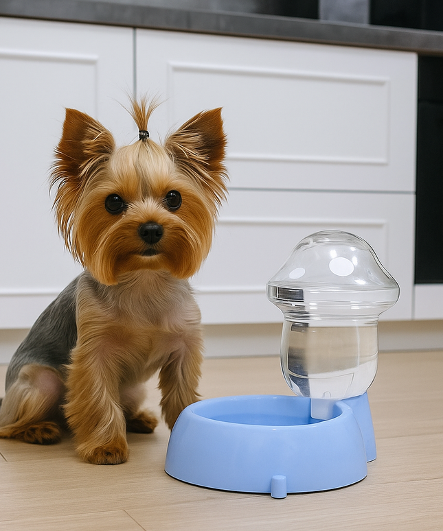 Poidełko dla psa w kształcie grzybka