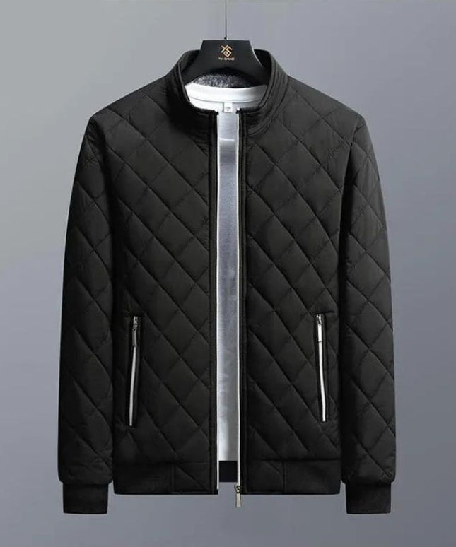 Męska kurtka zimowa z polarowym podszyciem