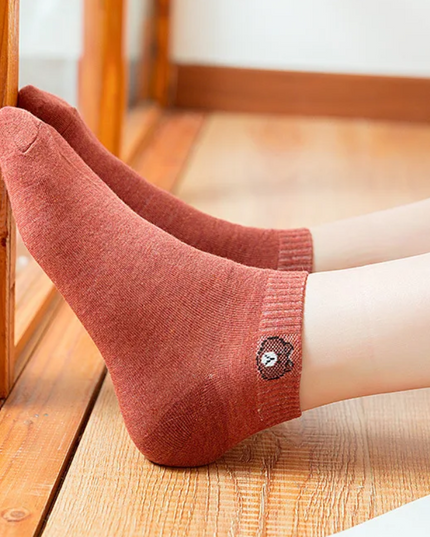 Skarpetki damskie kolorowe stopki zestaw 10 par