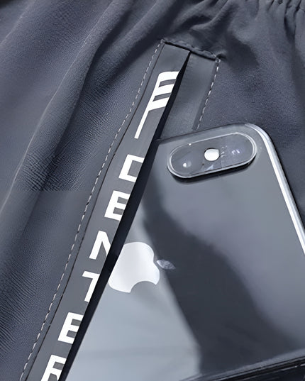 Sportowe dresy męskie wodoodporne z gumką w pasie