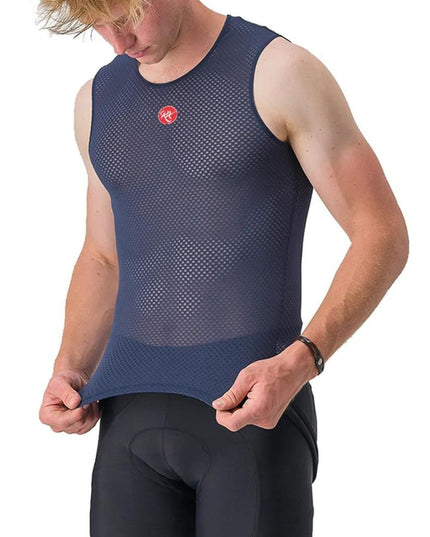 Sportowa koszulka męska bez rękawów z oddychającego materiału