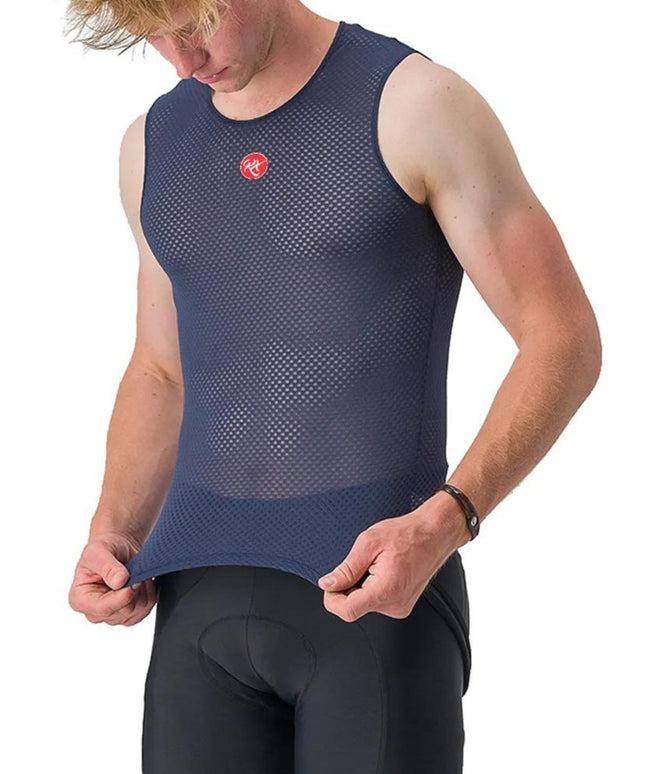 Sportowa koszulka męska bez rękawów z oddychającego materiału